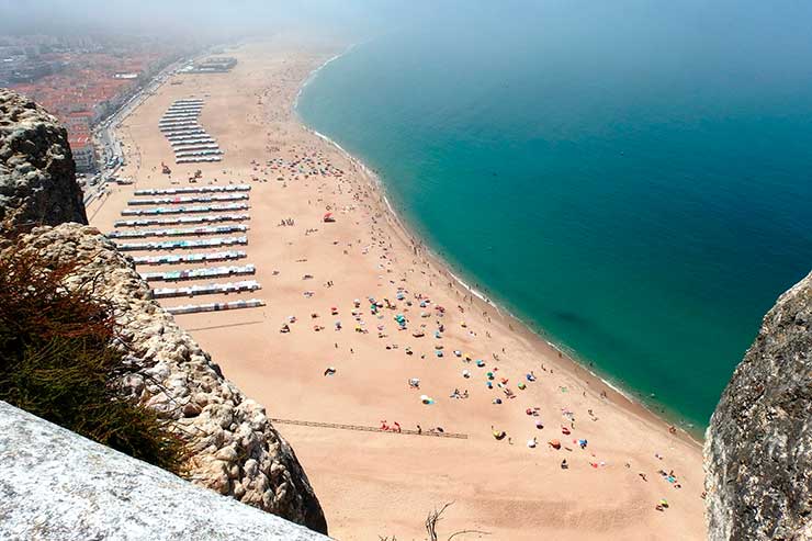 Melhores praias de Portugal, mapa de Portugal de praia do mapa (Sul da  Europa - Europa)