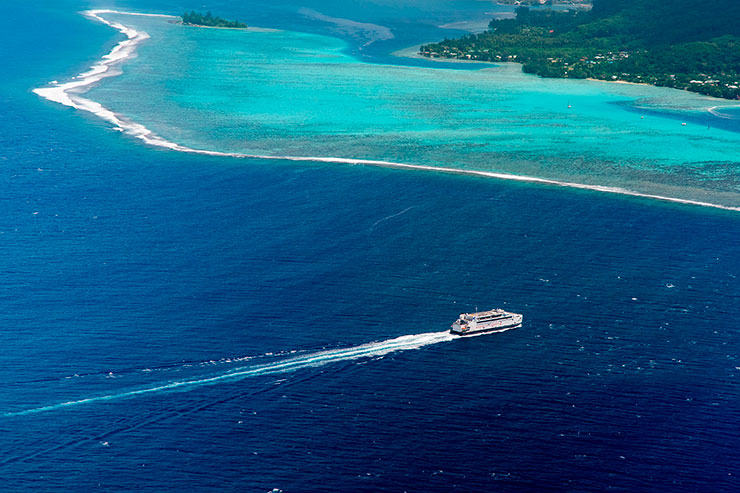 Taiti passeios de barco